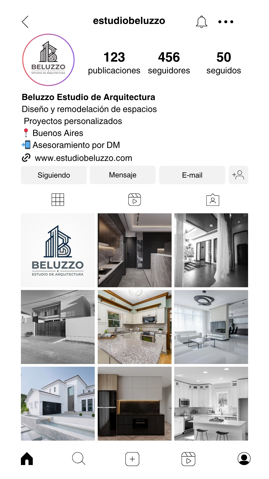 Beluzzo Estudio — Identidad & Web