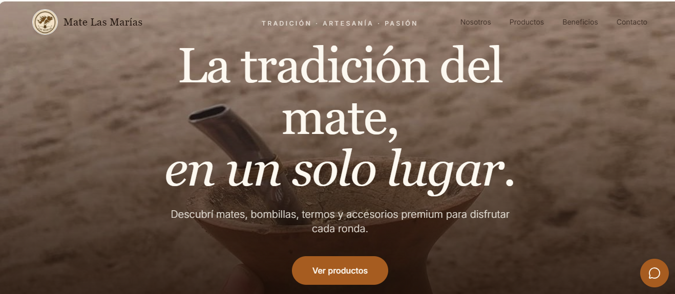 Mate Las Marías — Landing Page